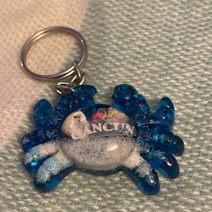 Cancun Crab Key Ring